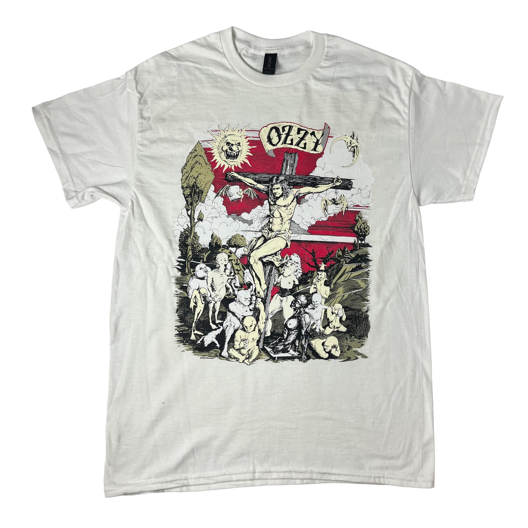 Ozzy Osbourne - Cruciform t-shirt – Night Shift Merch