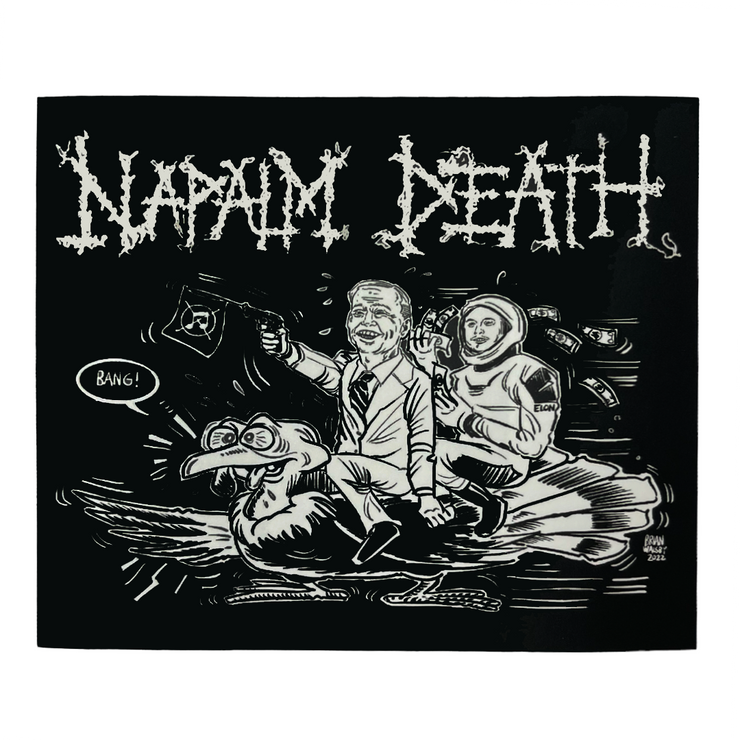 Napalm Death - Turkey Trot sticker