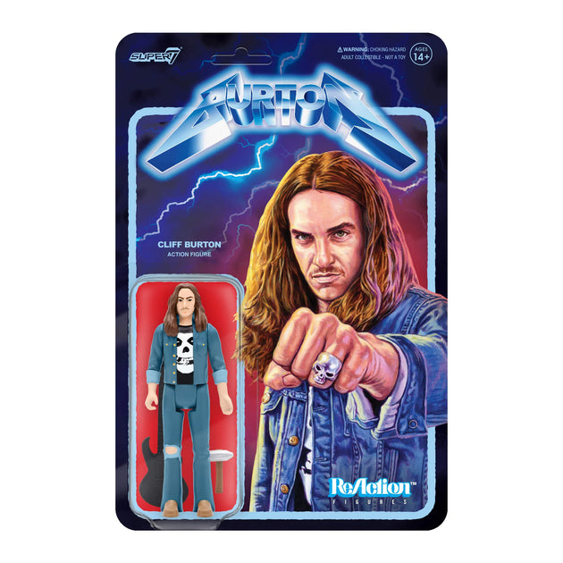 Cliff Burton - Cliff Burton ReAction figure – Night Shift Merch
