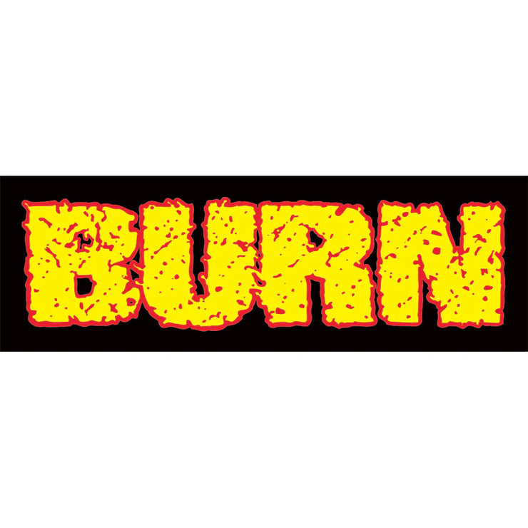 Burn - Logo sticker – Night Shift Merch