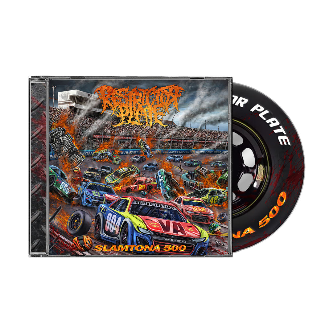 RESTRICTOR PLATE - SLAMTONA 500 CD (digipack) – Night Shift Merch