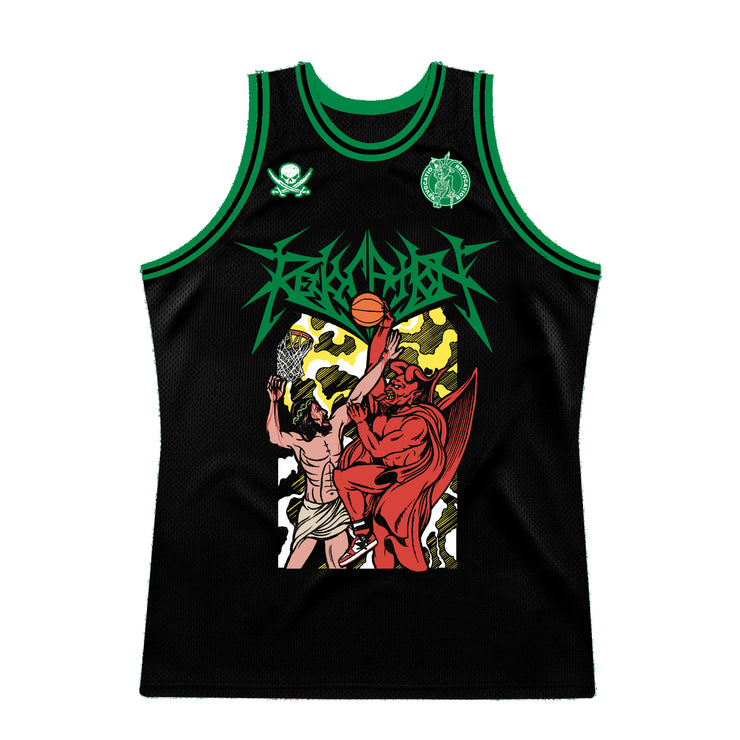 Revocation - Godforsaken basketball jersey – Night Shift Merch