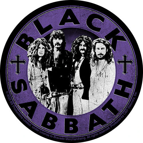 Black Sabbath - Band circle sticker