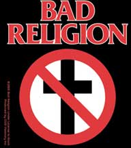Bad Religion - No Cross sticker