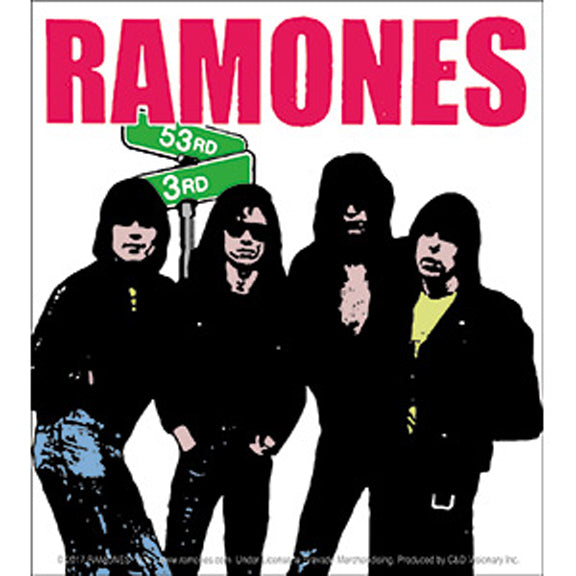 Ramones - 53rd &3rd sticker