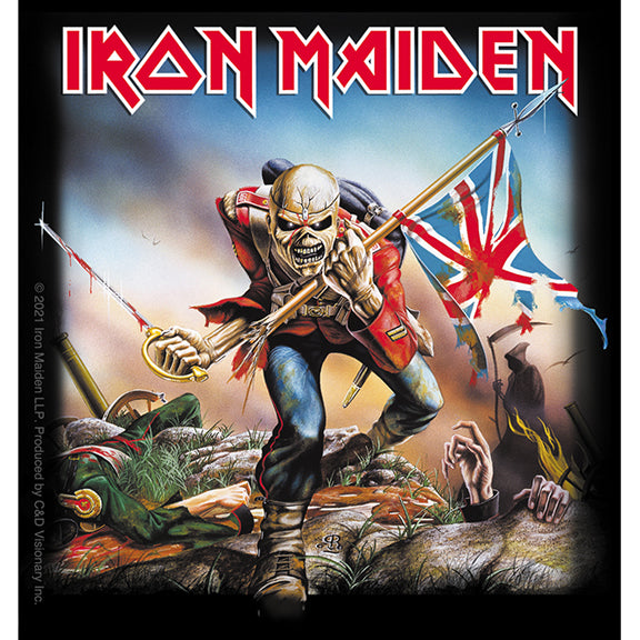 Iron Maiden - British Flag sticker