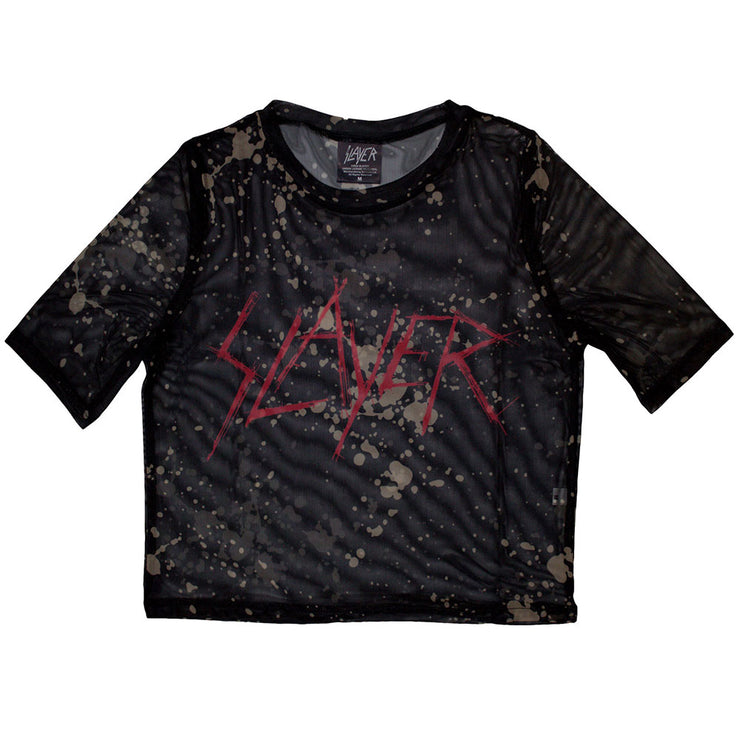 Slayer - Scratchy Logo (mesh) ladies shirt