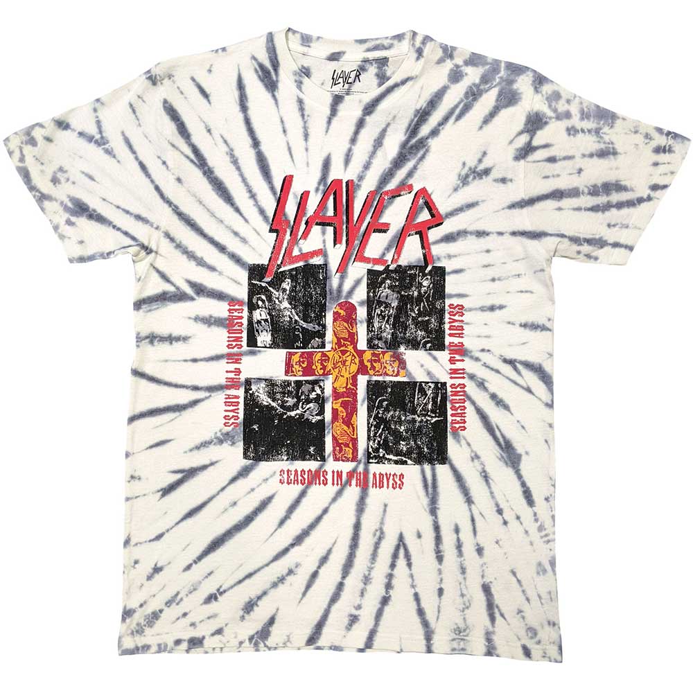 Slayer - Quad Seasons tie-dye t-shirt – Night Shift Merch