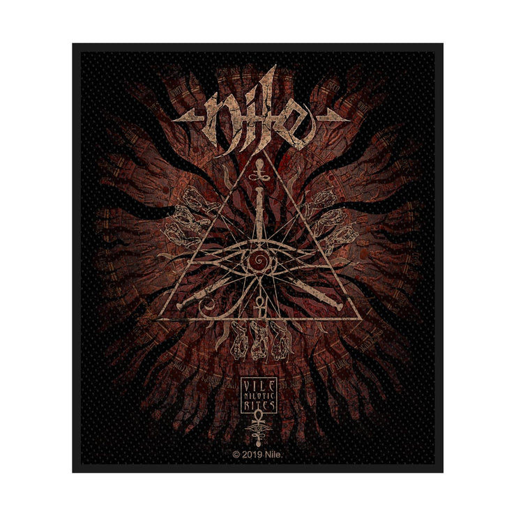 Nile - Vile Nilotic Rites patch