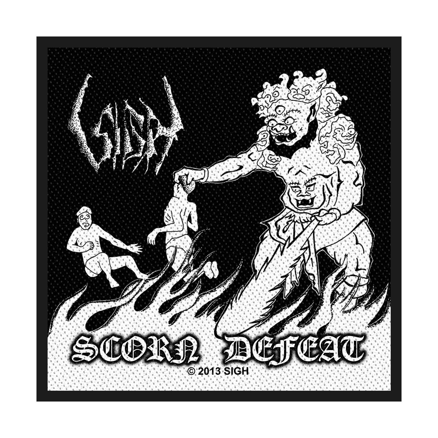 Sigh - Scorn Defeat patch – Night Shift Merch