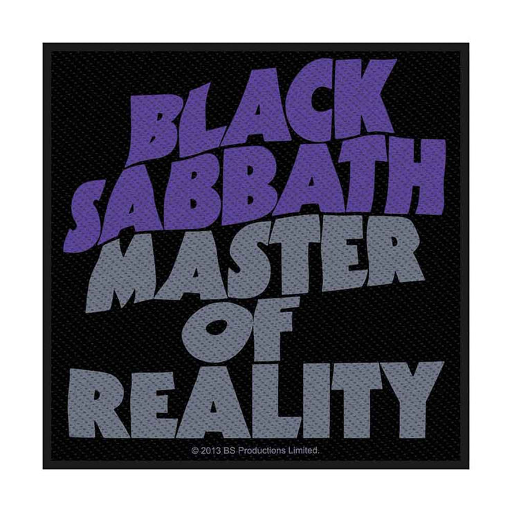 Black Sabbath - Masters Of Reality patch