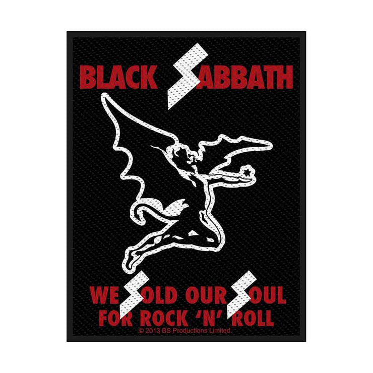 Black Sabbath - We Sold Our Souls For Rock 'N' Roll patch
