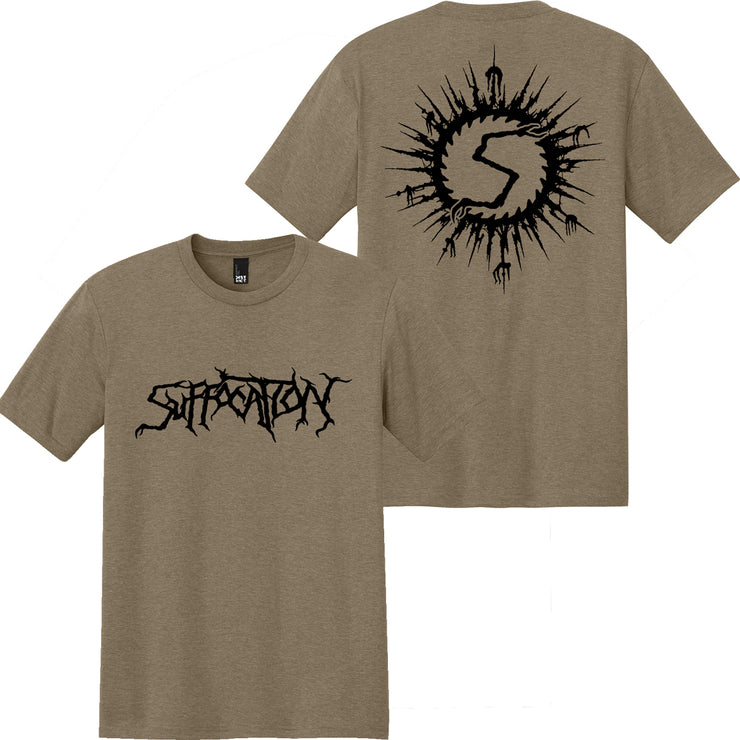 Suffocation - Shredder Logo t-shirt – Night Shift Merch