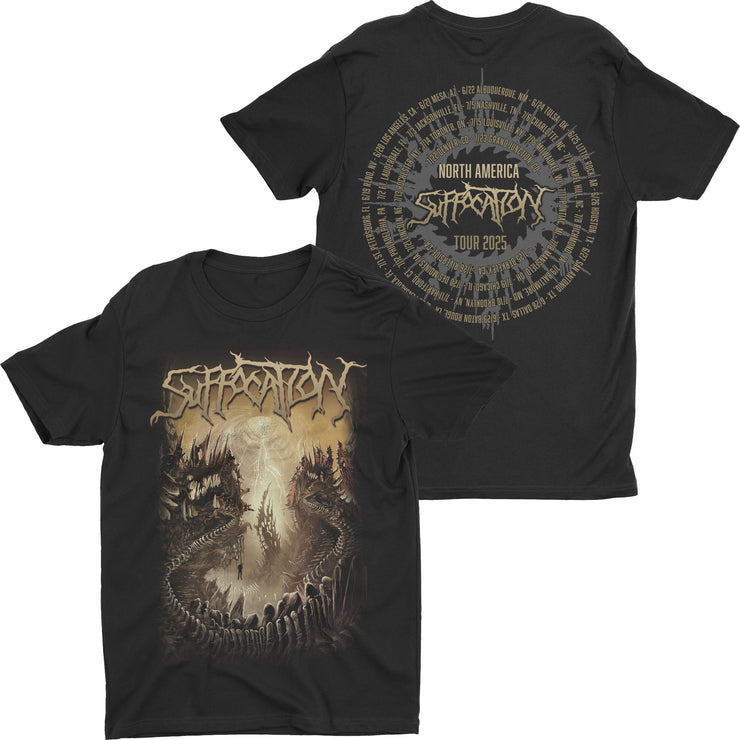 Suffocation - Hymns Tour 2025 t-shirt