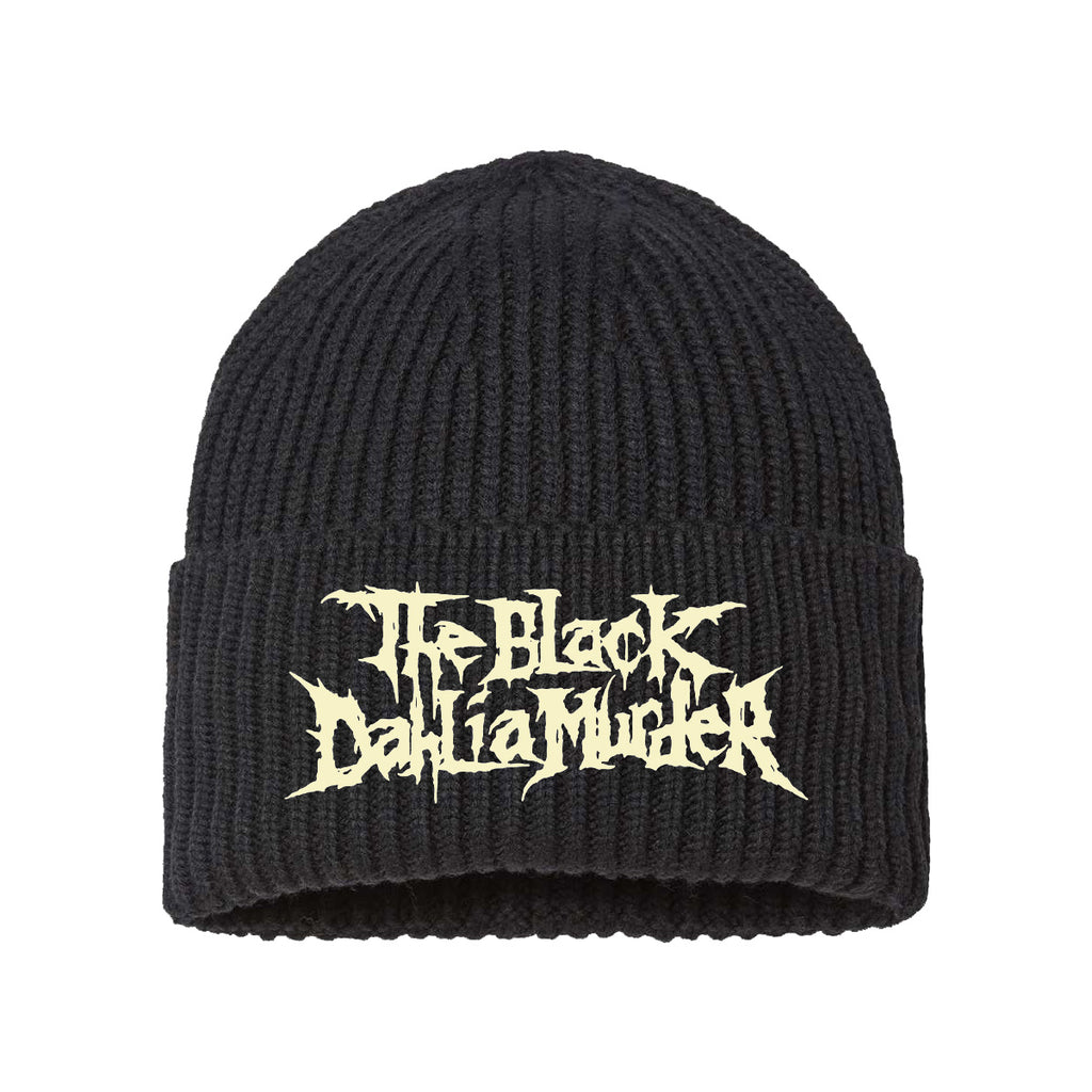 The Black Dahlia Murder Logo heavy cord beanie – Night Shift Merch