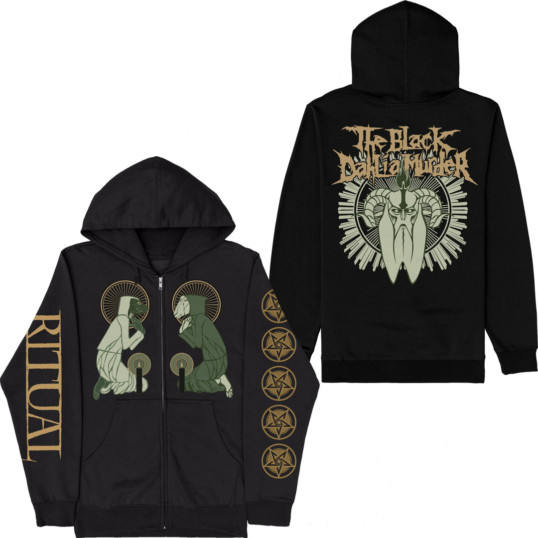 The Black Dahlia Murder - Ritual zip-up hoodie – Night Shift Merch