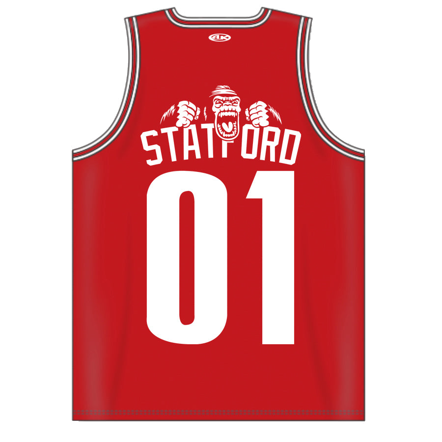 The Black Dahlia Murder - Statutory Ape basketball jersey – Night