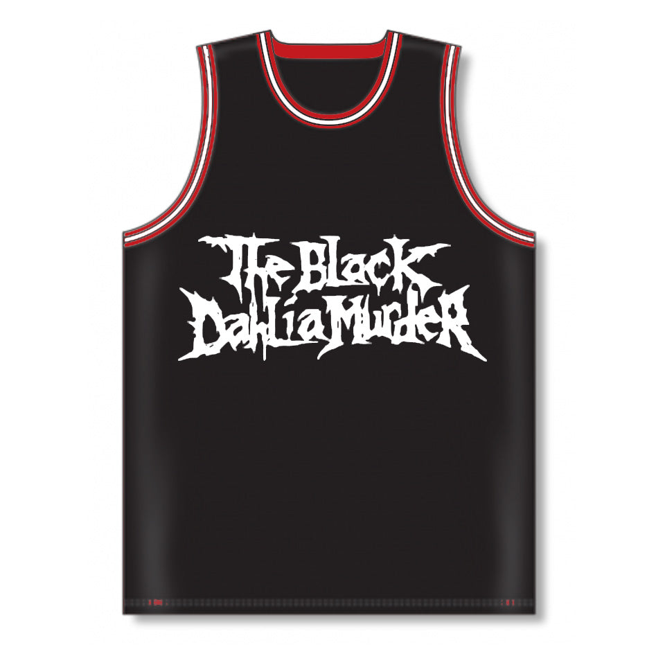 オールブラックス メモラビリア 記念品 Decade of Dominance The Black Dahlia Murder - Statutory Ape basketball jersey – Night