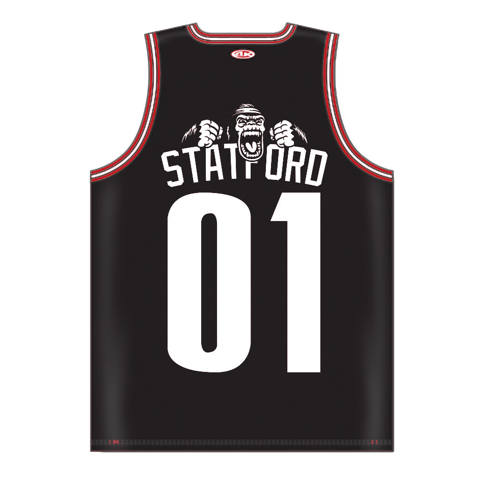 【新品未開封】ビリーアイリッシュ basketball jersey merch The Black Dahlia Murder - Statutory Ape basketball jersey – Night