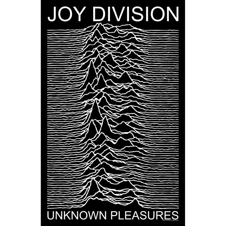 Joy Division - Unknown Pleasures flag