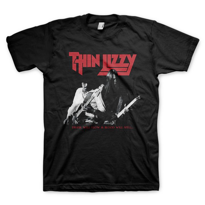 Thin Lizzy - The Drink Will Flow t-shirt