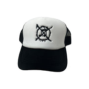 Anti-Music - Logo white foam trucker hat