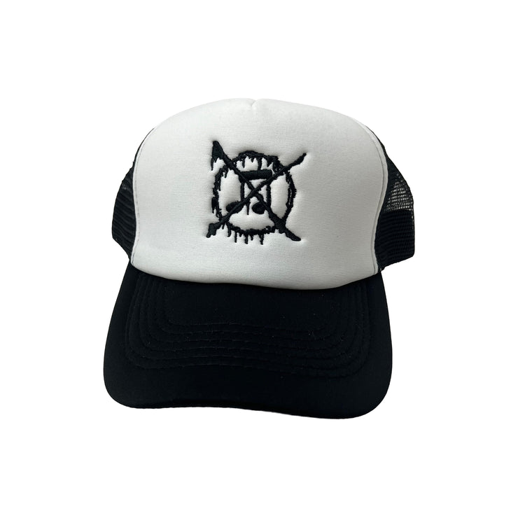 Anti-Music - Logo white foam trucker hat