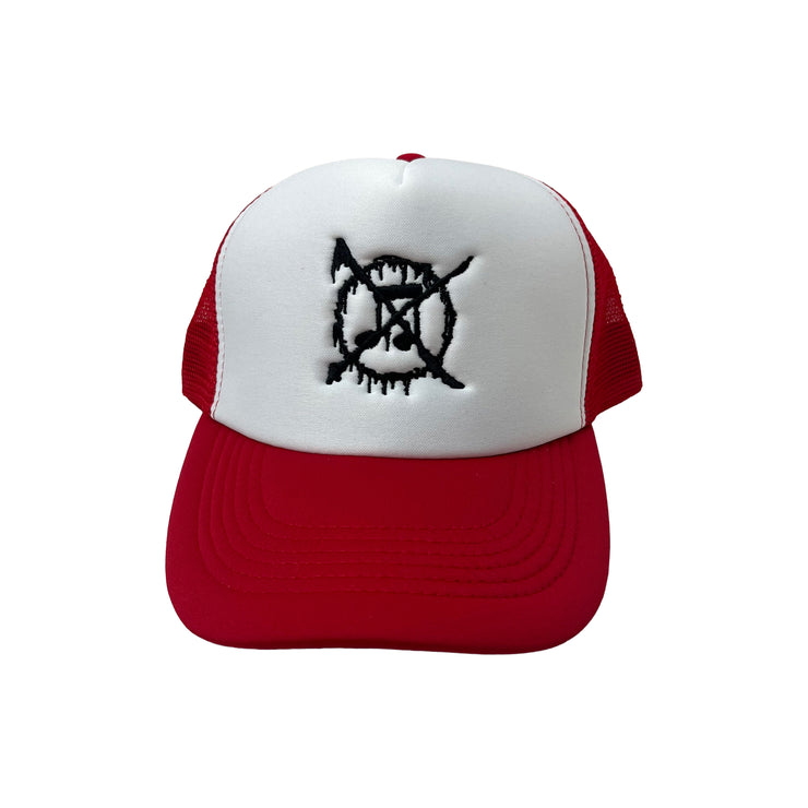 Anti-Music - Logo white foam trucker hat
