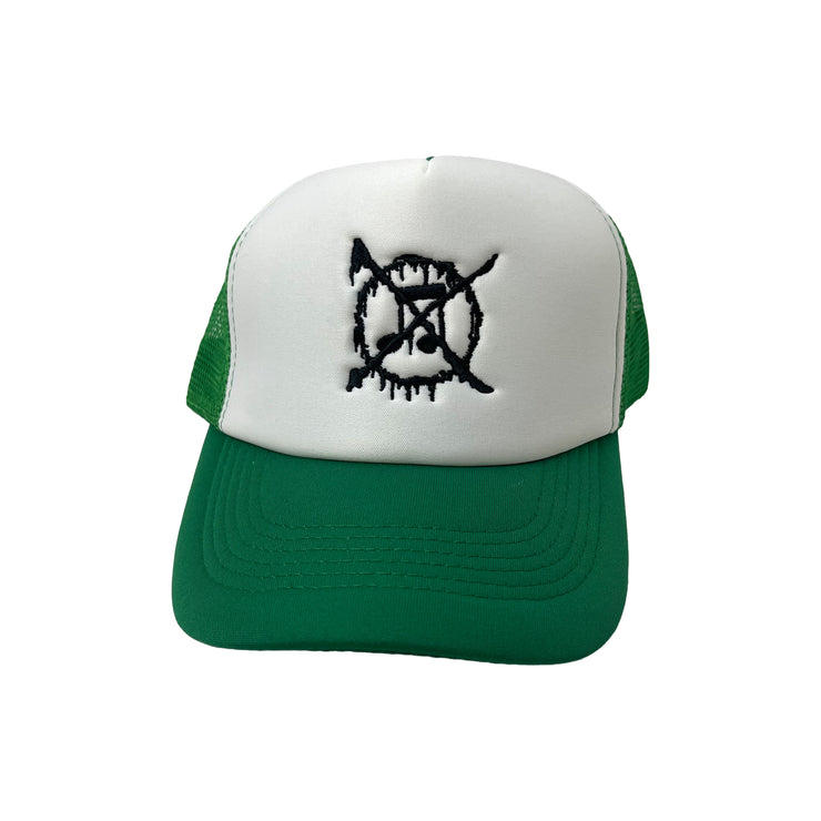 Anti-Music - Logo white foam trucker hat