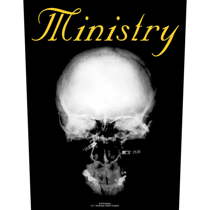 Ministry - The Mind Is A Terrible Thing To Taste back patch