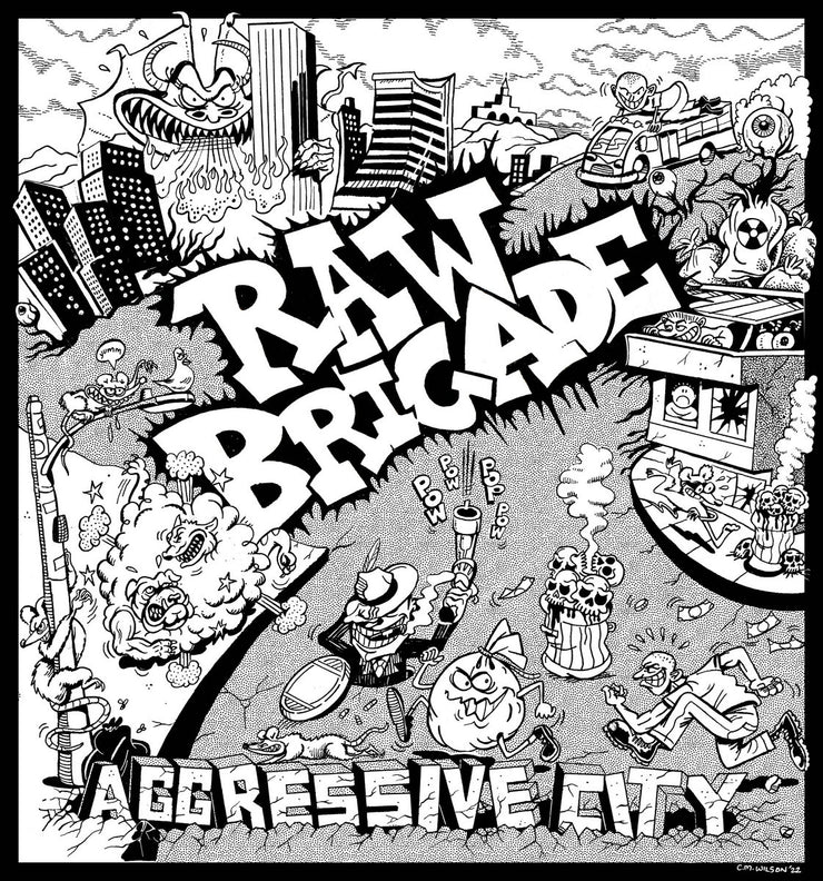 Raw Brigade - Aggressive City 12”