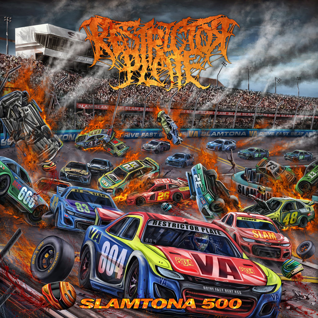 RESTRICTOR PLATE - SLAMTONA 500 CD (digipack) – Night Shift Merch