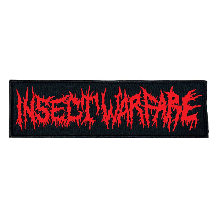 Insect Warfare - Scratch Logo patch