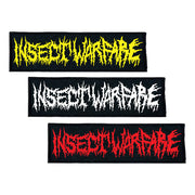 Insect Warfare - Scratch Logo patch
