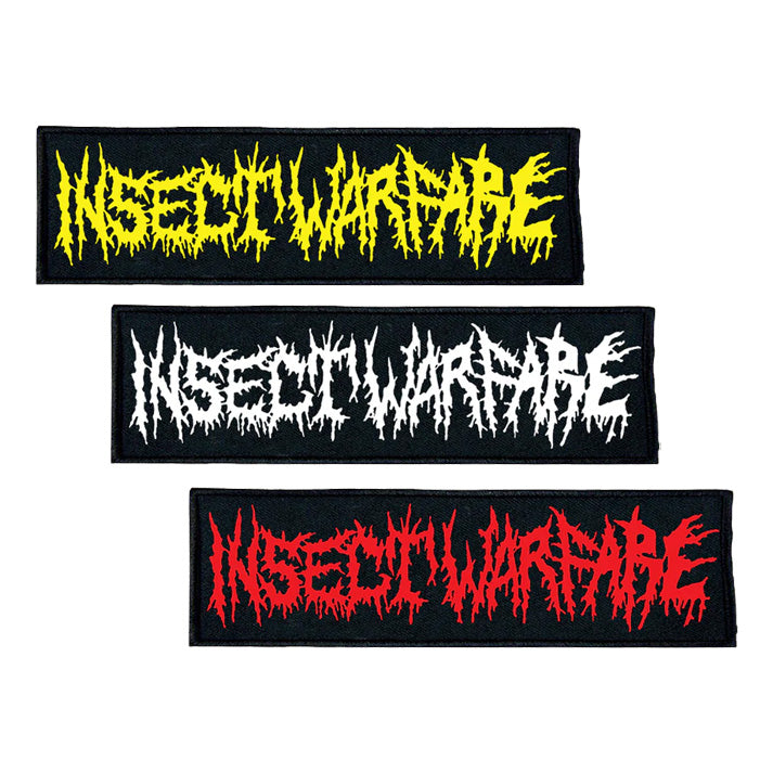 Insect Warfare - Scratch Logo patch