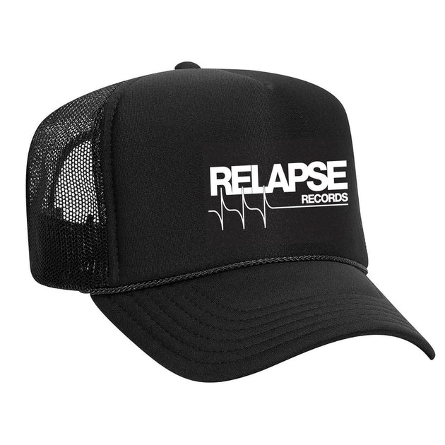 Relapse Records - Cracked Logo trucker hat – Night Shift Merch