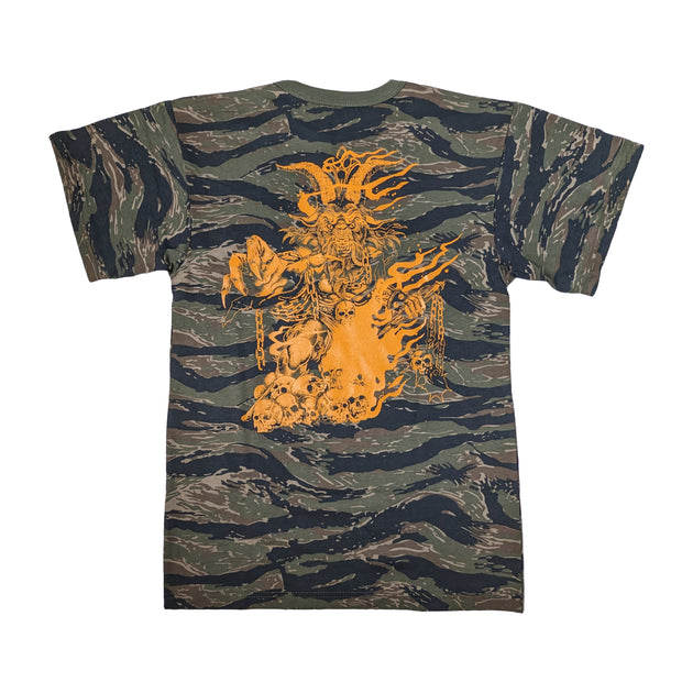 Revocation - Ram And Flail Camo t-shirt – Night Shift Merch