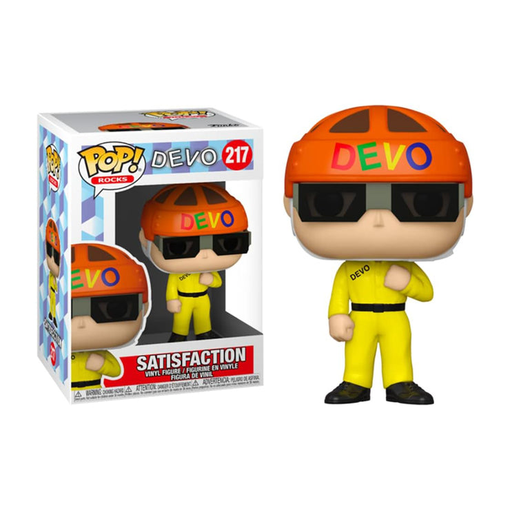 Devo - Satisfaction (yellow suit) Funko Pop figure