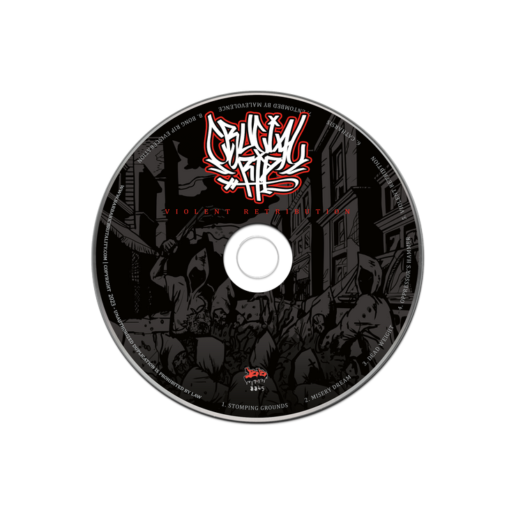 Crucial Rip - Volent Retribution CD