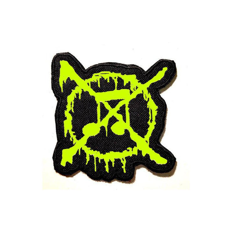 Anti-Music - Yellow Logo patch