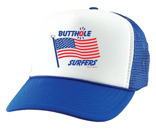Butthole Surfers - Pride Of America trucker hat