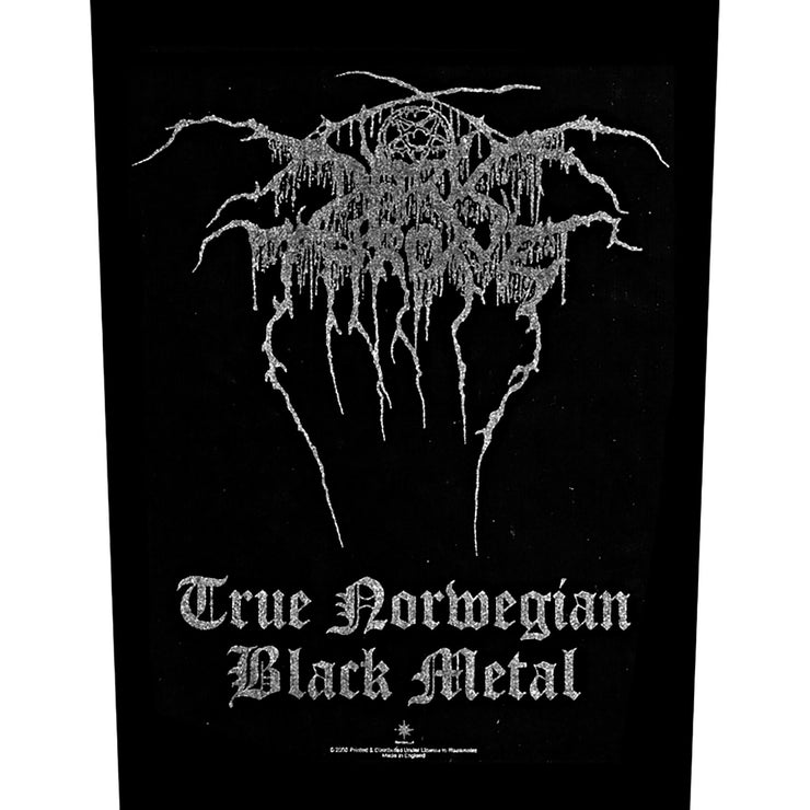 Darkthrone - True Norwegian Black Metal back patch