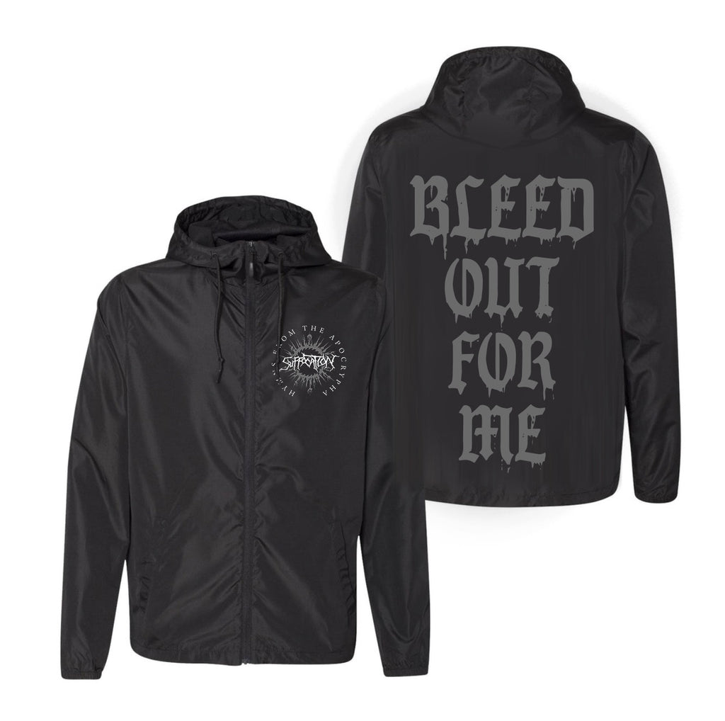 Reason Brand Jacket Men Medium Black Multi Windbreaker All