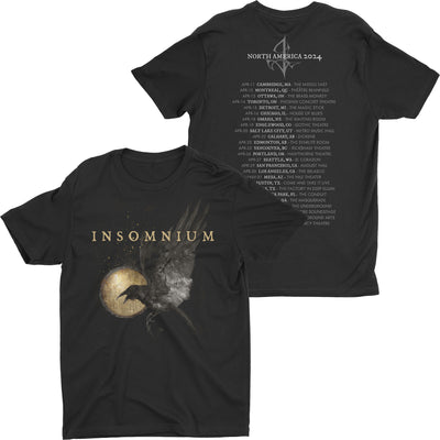 Insomnium - North America 2024 Tour t-shirt