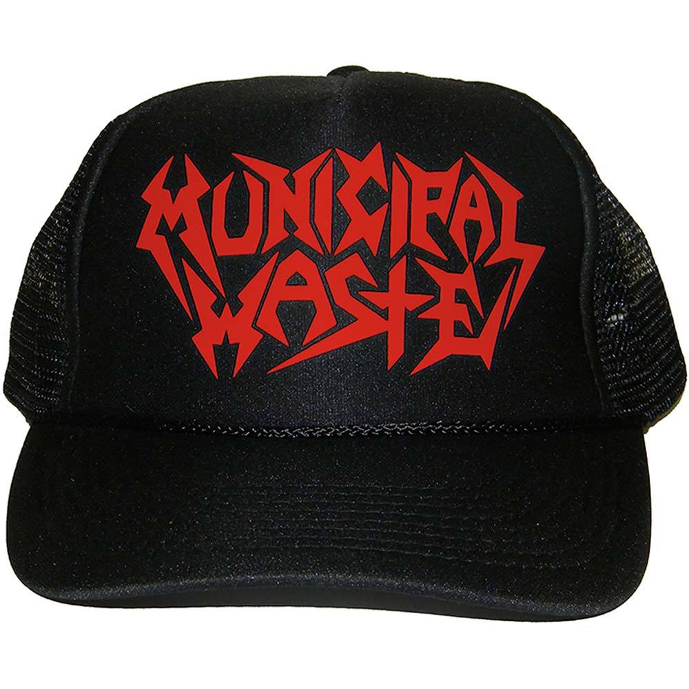 Municipal Waste - Logo trucker hat – Night Shift Merch