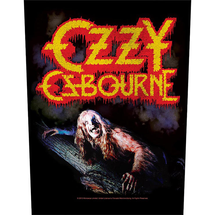 Ozzy Osbourne - Bark At The Moon back patch