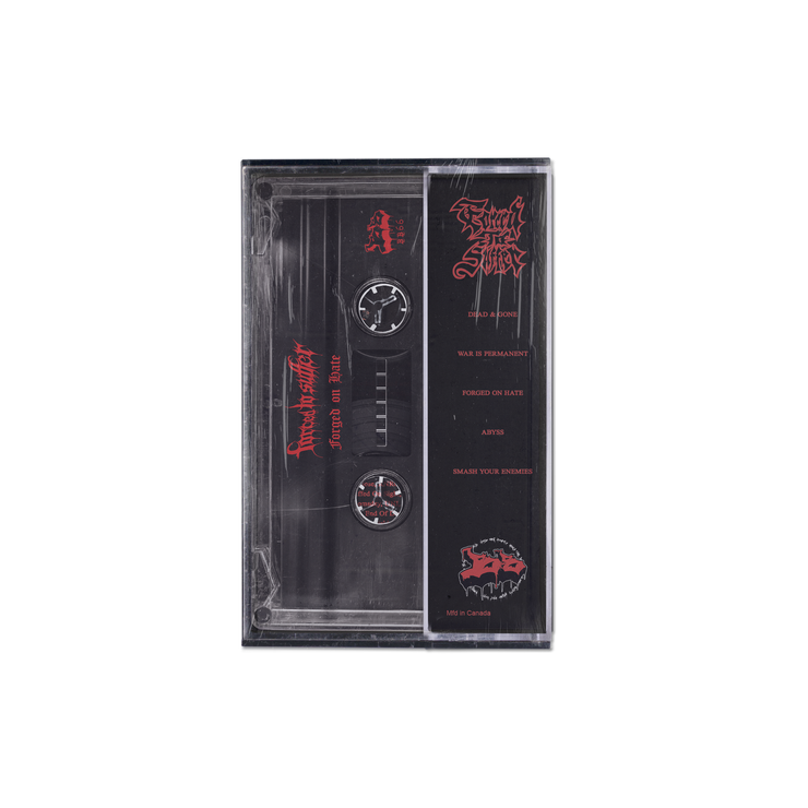 Forced To Suffer - Forged On Hate cassette