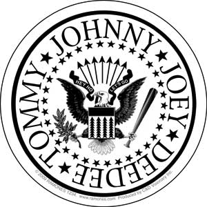 Ramones - White Eagle sticker