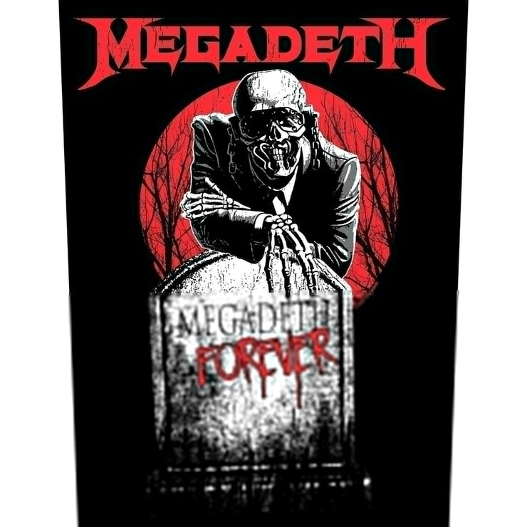 Megadeth - Tombstone back patch