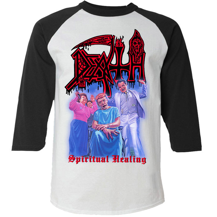 Death - Spiritual Healing raglan